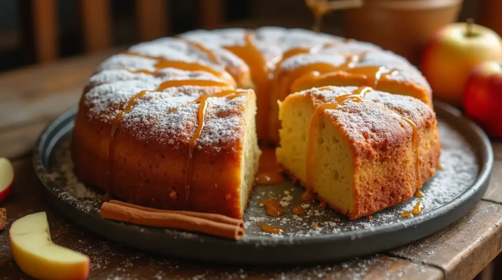 German Applesauce Cake