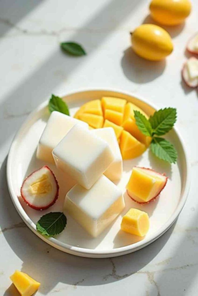 Chinese Coconut Jelly Dessert Recipe