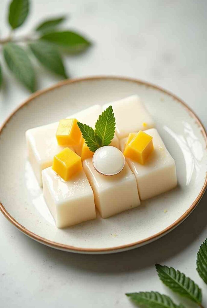 Chinese Coconut Jelly Dessert Recipe