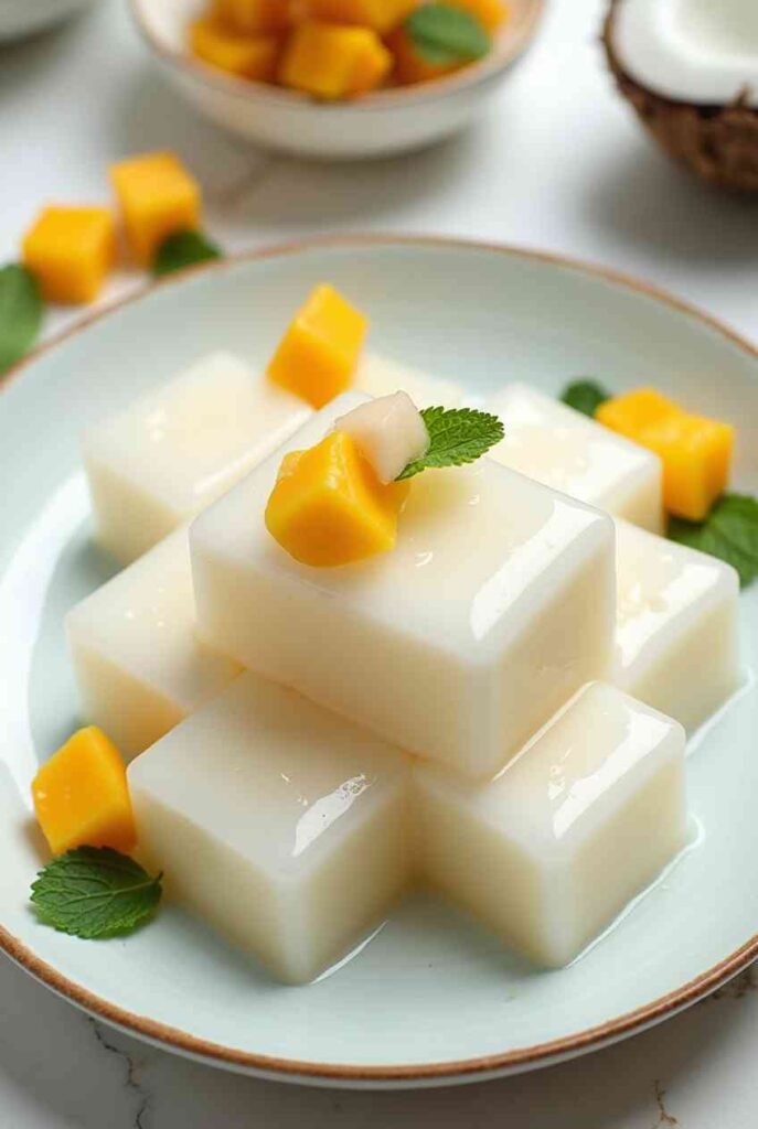 Chinese Coconut Jelly Dessert Recipe 2025