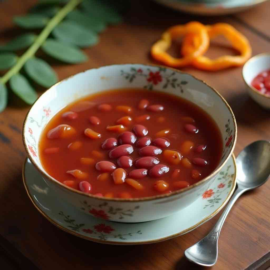 Red Bean Soup Recipe Chinese Dessert