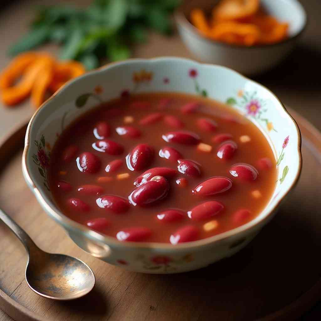 Red Bean Soup Recipe Chinese Dessert
